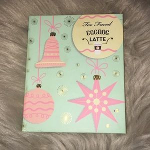 Too faced limited edition holiday eggnog palette